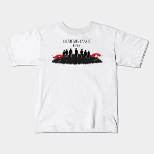 Canada Remembrance Day Kids T-Shirt